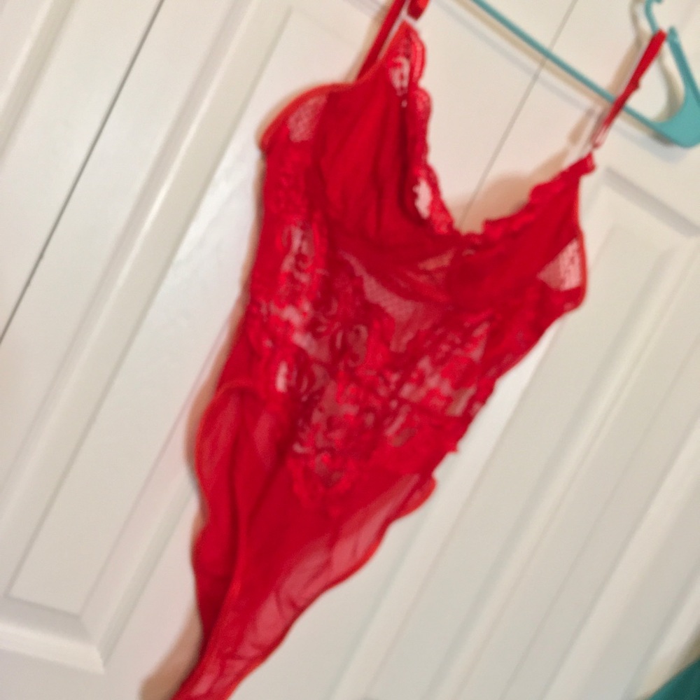 NIP LACE CORSET/BODYSUIT SZ Large